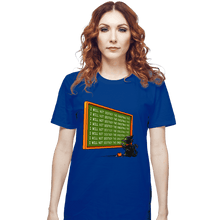 Load image into Gallery viewer, Daily_Deal_Shirts T-Shirts, Unisex / Small / Royal Blue I Will Not Destroy