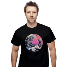 Load image into Gallery viewer, Shirts T-Shirts, Unisex / Small / Black Retro Wave EVA