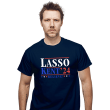 Load image into Gallery viewer, Secret_Shirts T-Shirts, Unisex / Small / Navy Lasso Kent 24