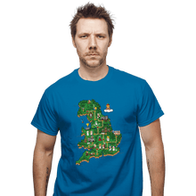 Load image into Gallery viewer, Daily_Deal_Shirts T-Shirts, Unisex / Small / Sapphire Super Monty World