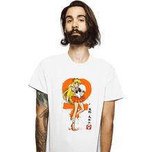 Load image into Gallery viewer, Daily_Deal_Shirts T-Shirts, Unisex / Small / White Venus Sumi-e