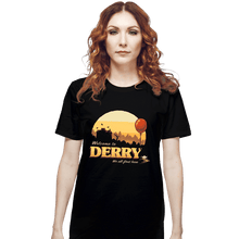 Load image into Gallery viewer, Shirts T-Shirts, Unisex / Small / Black Welcome To Derry