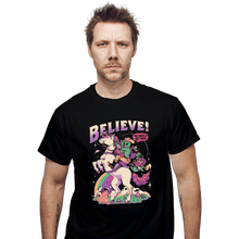 Load image into Gallery viewer, Daily_Deal_Shirts T-Shirts, Unisex / Small / Black Believe!