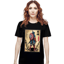 Load image into Gallery viewer, Daily_Deal_Shirts T-Shirts, Unisex / Small / Black Captain Samurai