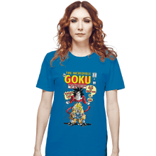 Load image into Gallery viewer, Shirts T-Shirts, Unisex / Small / Sapphire The Incredible Goku