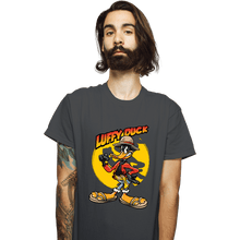 Load image into Gallery viewer, Daily_Deal_Shirts T-Shirts, Unisex / Small / Charcoal Luffy Duck