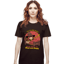 Load image into Gallery viewer, Secret_Shirts T-Shirts, Unisex / Small / Dark Chocolate Where Dwell The Sleepy
