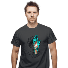 Load image into Gallery viewer, Daily_Deal_Shirts T-Shirts, Unisex / Small / Charcoal Power 100 Full Cowl