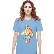 Load image into Gallery viewer, Shirts T-Shirts, Unisex / Small / Powder Blue Magical Silhouettes - Isabelle
