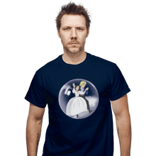Load image into Gallery viewer, Shirts T-Shirts, Unisex / Small / Navy Fly In A Bubble