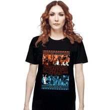 Load image into Gallery viewer, Shirts T-Shirts, Unisex / Small / Black Stranger Ugly Sweater