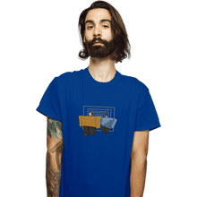 Load image into Gallery viewer, Shirts T-Shirts, Unisex / Small / Royal Blue Kirk Loves It