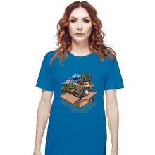 Load image into Gallery viewer, Shirts T-Shirts, Unisex / Small / Sapphire Kawaii Full Team