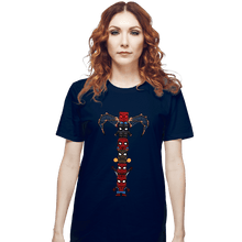 Load image into Gallery viewer, Daily_Deal_Shirts T-Shirts, Unisex / Small / Navy Totem Of Spiders