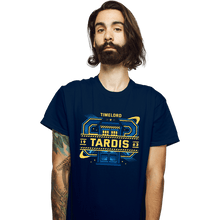 Load image into Gallery viewer, Shirts T-Shirts, Unisex / Small / Navy The Space Phone Box