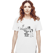 Load image into Gallery viewer, Shirts T-Shirts, Unisex / Small / White Where The Reign Ends
