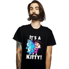 Load image into Gallery viewer, Shirts T-Shirts, Unisex / Small / Black It's a Kitty