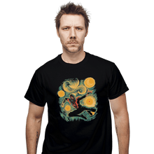 Load image into Gallery viewer, Shirts T-Shirts, Unisex / Small / Black Starry Miles