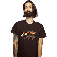 Load image into Gallery viewer, Shirts T-Shirts, Unisex / Small / Dark Chocolate I Belong In A Museum
