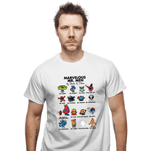 Load image into Gallery viewer, Daily_Deal_Shirts T-Shirts, Unisex / Small / White Marvelous Mr. Men