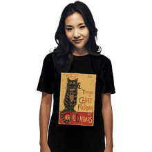 Load image into Gallery viewer, Shirts T-Shirts, Unisex / Small / Black Chat Flerken