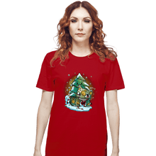 Load image into Gallery viewer, Secret_Shirts T-Shirts, Unisex / Small / Red Bulby Christmas