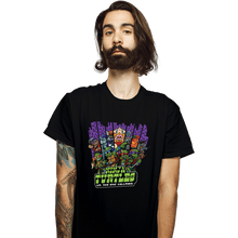 Load image into Gallery viewer, Secret_Shirts T-Shirts, Unisex / Small / Black TMNT Vs NYC Villains