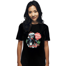 Load image into Gallery viewer, Secret_Shirts T-Shirts, Unisex / Small / Black Ghostface Santa