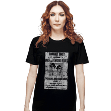 Load image into Gallery viewer, Shirts T-Shirts, Unisex / Small / Black Blues Brothers Gig Poster
