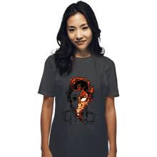 Load image into Gallery viewer, Daily_Deal_Shirts T-Shirts, Unisex / Small / Charcoal Power God Of Fire