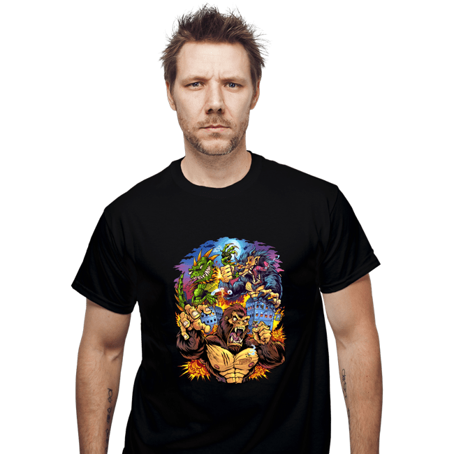 Daily_Deal_Shirts T-Shirts, Unisex / Small / Black Rampage Arcade Tribute