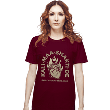 Load image into Gallery viewer, Shirts T-Shirts, Unisex / Small / Maroon Kali Maa