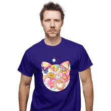 Load image into Gallery viewer, Shirts T-Shirts, Unisex / Small / Violet Magical Silhouettes - Luna P