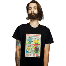 Load image into Gallery viewer, Secret_Shirts T-Shirts, Unisex / Small / Black Coin Toss Guide