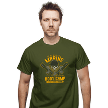 Load image into Gallery viewer, Shirts T-Shirts, Unisex / Small / Military Green Colonial Marine s