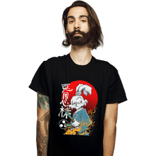 Load image into Gallery viewer, Shirts T-Shirts, Unisex / Small / Black Fighter Rabbit