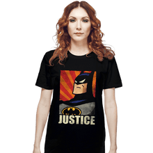 Load image into Gallery viewer, Shirts T-Shirts, Unisex / Small / Black Bat Justice