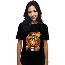 Load image into Gallery viewer, Secret_Shirts T-Shirts, Unisex / Small / Black Koopa Crest