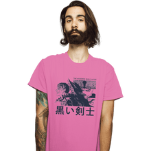 Load image into Gallery viewer, Shirts T-Shirts, Unisex / Small / Azalea The Black Swordsman