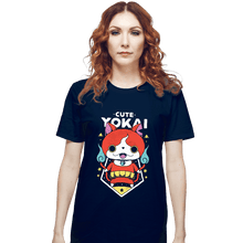 Load image into Gallery viewer, Shirts T-Shirts, Unisex / Small / Navy Cute Yokai