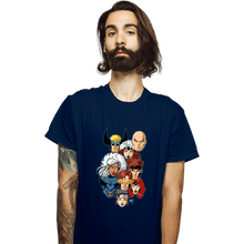 Load image into Gallery viewer, Daily_Deal_Shirts T-Shirts, Unisex / Small / Navy Mutant 97 Heads!