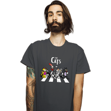 Load image into Gallery viewer, Daily_Deal_Shirts T-Shirts, Unisex / Small / Charcoal The Cats