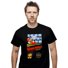 Load image into Gallery viewer, Secret_Shirts T-Shirts, Unisex / Small / Black Super Mehrio