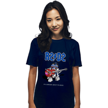 Load image into Gallery viewer, Daily_Deal_Shirts T-Shirts, Unisex / Small / Navy Droids About To Rock