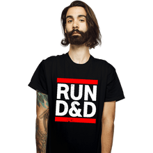 Load image into Gallery viewer, Shirts T-Shirts, Unisex / Small / Black Run D&D