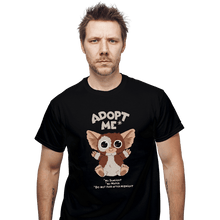 Load image into Gallery viewer, Shirts T-Shirts, Unisex / Small / Black Adopt Me