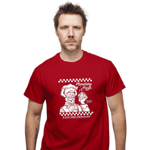 Load image into Gallery viewer, Daily_Deal_Shirts T-Shirts, Unisex / Small / Red Planetary Pizza