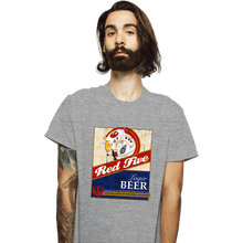 Load image into Gallery viewer, Daily_Deal_Shirts T-Shirts, Unisex / Small / Sports Grey Red Five Beer