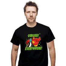 Load image into Gallery viewer, Daily_Deal_Shirts T-Shirts, Unisex / Small / Black Viruses Everywhere