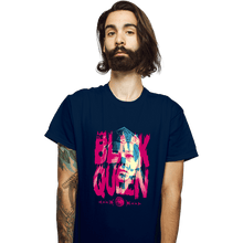 Load image into Gallery viewer, Daily_Deal_Shirts T-Shirts, Unisex / Small / Navy The Black Queen